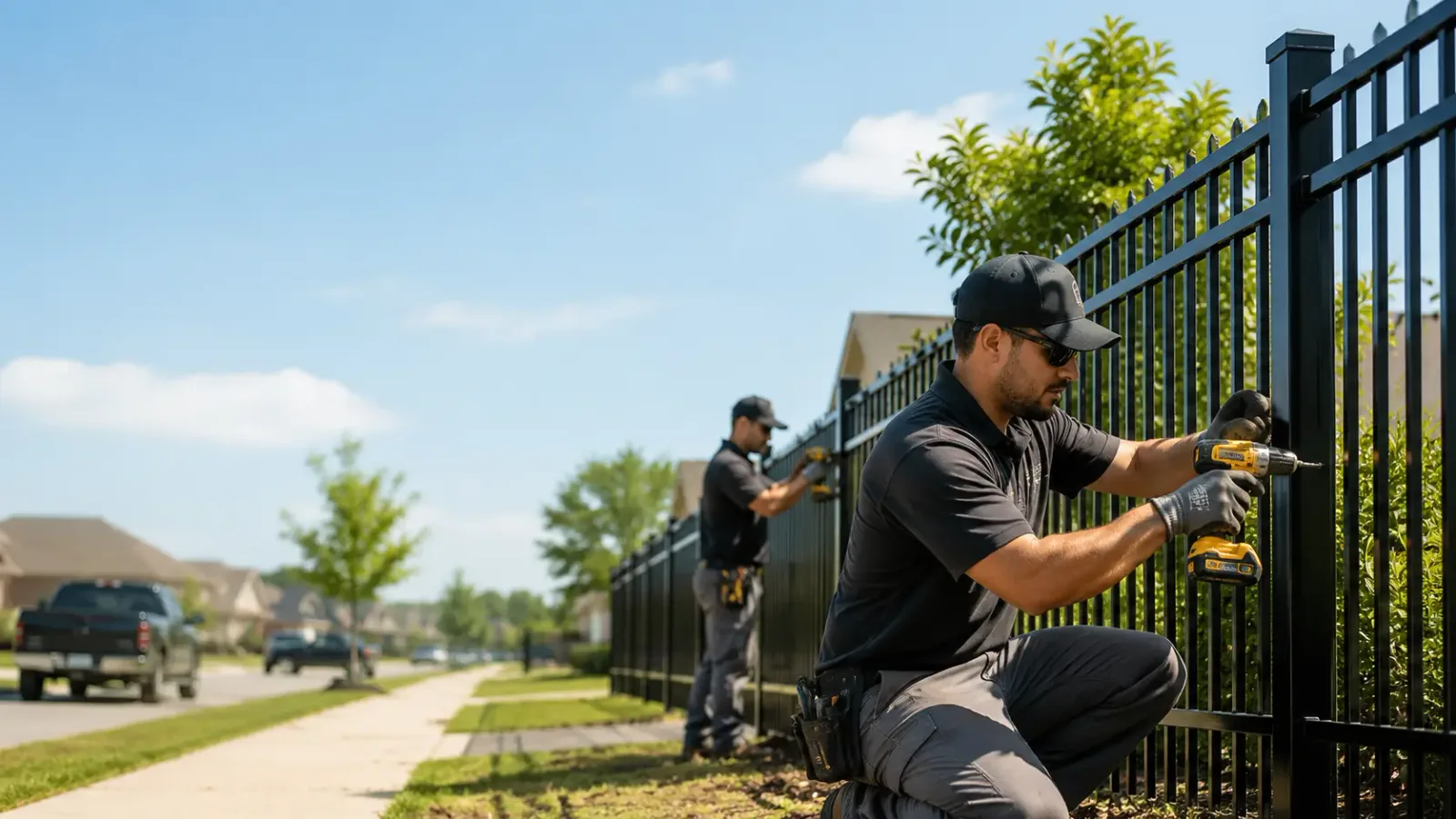 Metal Fence Installation in Greensburg, IN